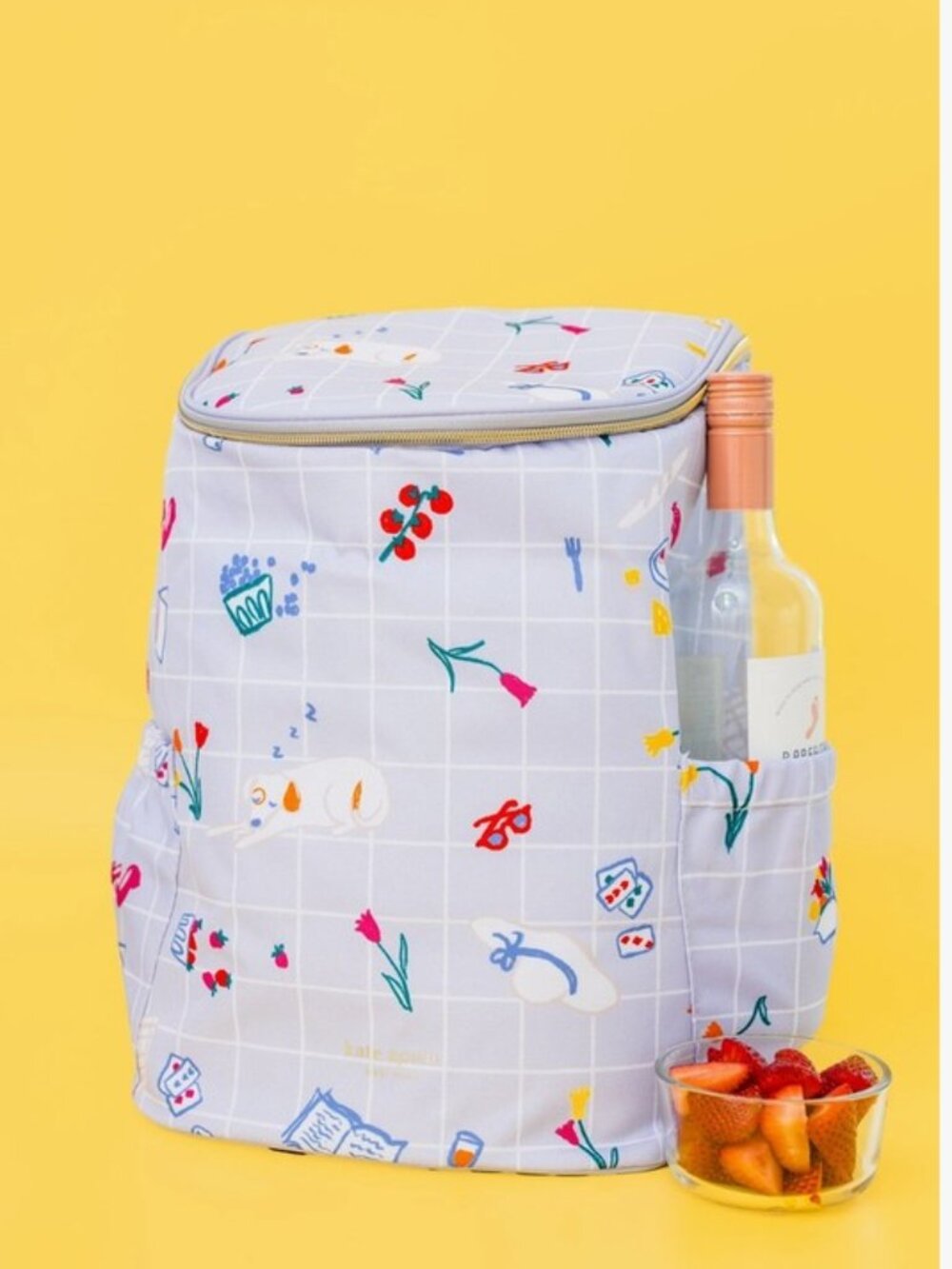 Kate Spade Insulated Backpack Cooler Park Picnic Large Soft Cooler Bag - Picture 4 of 5